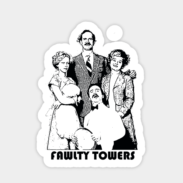 Fawlty Towers Sticker by antsp35